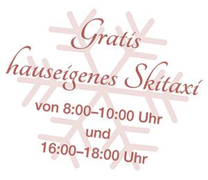 Gratis hauseigenes Skitaxi Schild