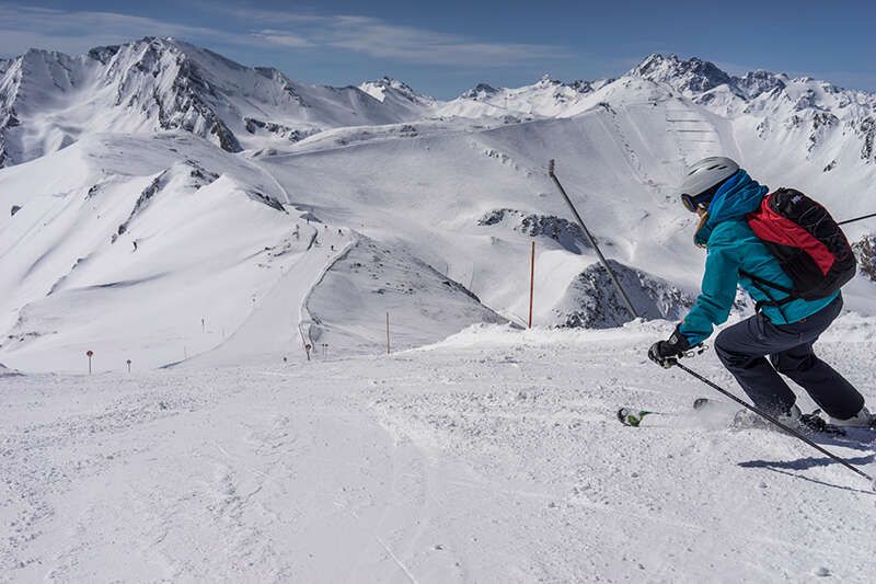 Skiing in the ski areas of Ischgl, Galtür, Kappl and See