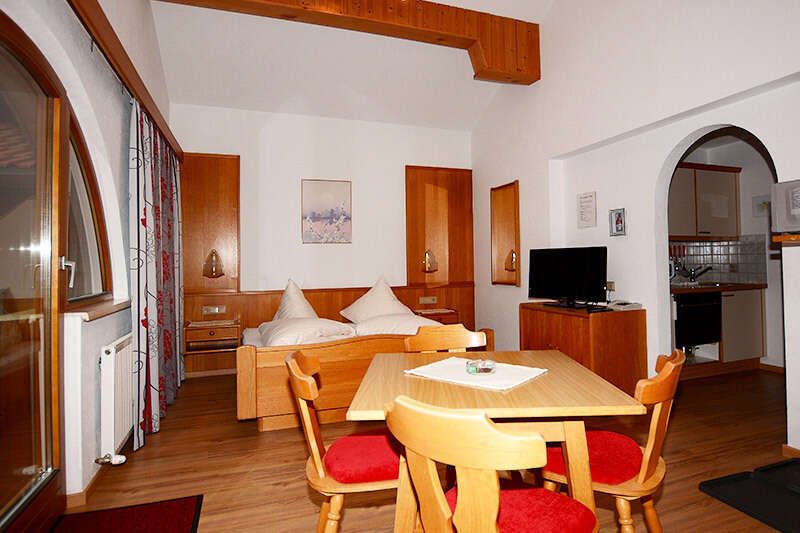 Appartement für 2 Personen mit Wohn-Schlafraum im Appart Annalies in Ischgl
